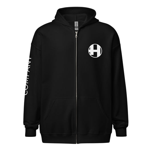 COMPANY Unisex heavy blend zip hoodie